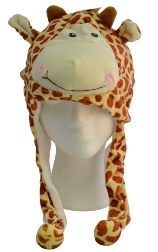 Plush Animal Winter Hat