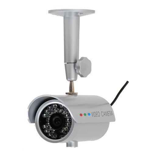 VideoSecu Outdoor Indoor Imitation Security Camera Fake IR Style Dummy CCTV Camera 1RE