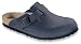 Birkenstock 060331 Boston 39 EU Basalt Nubuck Leather