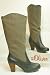 s.Oliver Damen Stiefel grau / khaki