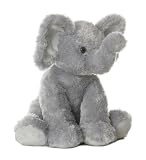 GREY ELEPHANT PLUSH TOY 15 H