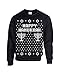 Jacted Up Tees Happy Hanukkah Ugly Sweater Design CREW Sweatshirt SHIPS FROM OHIO USA
