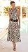 WOODCUT PRINT DRESS Image