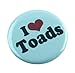 A&T Designs Unisex - I Love Toads 1.25