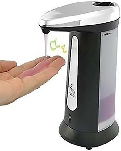 Automatic Soap Dispenser With Innovative No-Drip Design - White Add Black