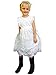 Bow Dream Flower Girl's Dress Vintage Lace Off White 8