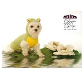 DOGGIE DESIGN (ドギーデザイン)Hoodie Frog Costume-M