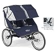 Baby Jogger Performance Jogging Stroller - Double 20 in. (Red/Silver)