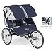 Baby Jogger Performance Jogging Stroller - Double 20 in. (Navy/Yellow)