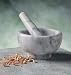 RSVP White Marble Mortar and Pestle