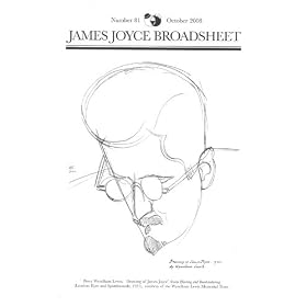 James Joyce Broadsheet