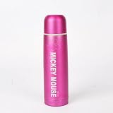 Mickey Mouse Water Bottle Vacuum Flask Cup Rose Stainless Steel Drinking Water Bottle