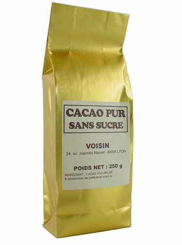 Voisin Pure Cocoa Powder sugar free 250 gram 8.8 oz