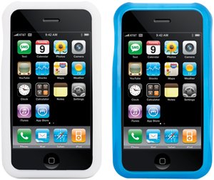 Wireless: Griffin Wave Interlocking Case for iPhone  Blue & White 