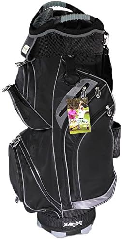 Molhimawk Men's M2500 Cart Bag, Grey/Black