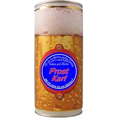 Faxe Bierdose XXL mit Wunschname "Prost Karl" (1 Liter)