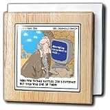Sometimes Internet Connections Take The Patience Of Job - 6 Inch Tile Napkin Holder