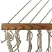Original Pawleys Island 15OC Presidential Original Cotton Rope Hammock with Free Extension Chains & Tree Hooks, Handcrafted in The USA, Accommodates 2 People, 450 LB Weight Capacity, 13 ft. x 65 in.