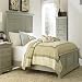 American Drew Ashby Park Panel Bed in Sea Salt