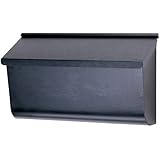 Gibraltar L4010WB0 Extra Large Horizontal Wall Mount Mailbox, Black