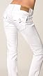 True Religion Billy Stretch in White Rinse