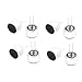 Uxcell a16010500ux0956 10mmx7 mm Through Hole Mini Electret Microphone Condenser Pickup (Pack of 8)