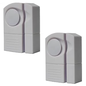 2 Sets-Buffalo Tools DWASET 2-Piece Door and Window Entry Alarm Set by 