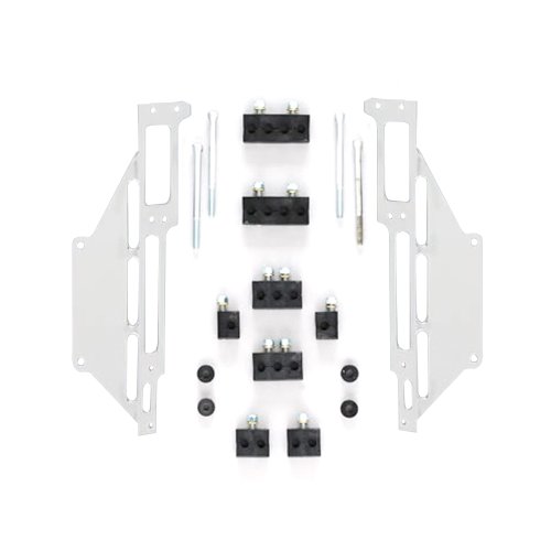 R & M Specialties 1120P Polished Spark Plug Wire Loom Set with Center-Bolt Valve Cover for Small Block Chevy