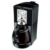 Mr Coffee Black and Stainless Steel 12-Cup Programmable Coffeemaker FTX33GTF