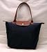 Longchamp - Le Pliage Medium Folding Tote, Navy