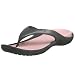 crocs Athens Thong Sandal,Charcoal/Cotton Candy,Men's 6 M/Women's 8 M