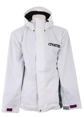 Nomis Touch Snowboard Jacket White Denim Mens