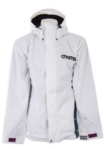 Nomis Touch Snowboard Jacket White Denim Mens