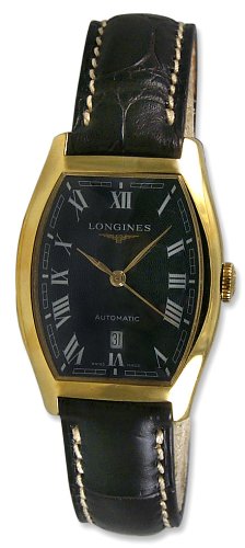 Longines Evidenza Automatic 18kt Gold Womens Luxury Watch L2.142.6.51.2