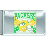 Stainless Steel NFL Green Bay Packers Money Clip