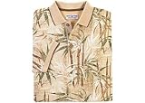 Boca Classics Bamboo Foliage Print Polo