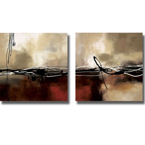Symphony in Red & Khaki by Laurie Maitland 2pc 