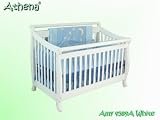 AFG Baby Furniture 4689AW The Alice 4-in-1 Crib - White