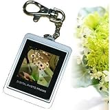 Electronics : Keychain Digital Photo Frame 1.5" - USB, 1Mb flash, lithium battery, Silver