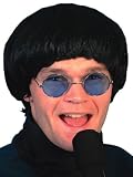 Black 60s Beatles Wig