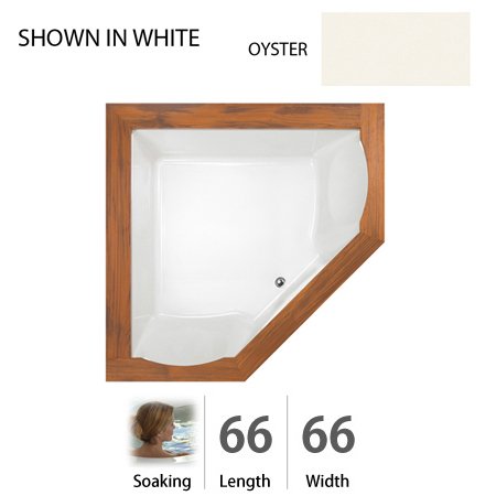 Jacuzzi FUZ6666BCXXXXY Fuzion 6666 Bath Oyster