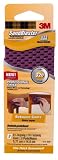 3M SandBlaster 411-320 Flexible Finishing Pad, 2.3 x 5.57-Inch, 320-Grit, Detail Size, 3-Sheet