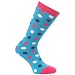 Fantastic Dare2b's Footloose Ski Socks are vibrant, part wool with excellent thermal and wicking properties that keep the warmth in right up to the top of the ski boots. Ideal for kids whether skiing, walking or simply adventuring.