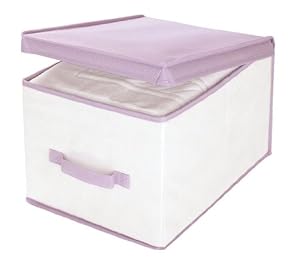 Wenko 4610007100 Aufbewahrungsbox Lavendel L - mit Duft zur