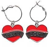 【Sourpuss Clothing サーパスクロージング】 TRUE LOVE HOOP EARRINGS イヤリング　#SP11086 True Love