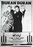 DURAN DURAN 1987 STRANGE BEHAVIOUR TOUR CONCERT POSTER
