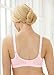 Glamorise Women's MagicLift Full Figure Minimizer Support Bra, Pink, 44DD