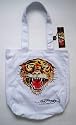 Ed Hardy Ness Tote Tiger white
