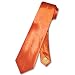 BOY'S NeckTie Solid BURNT ORANGE Color Youth Neck Tie
