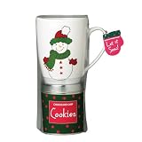 Kitchen Craft Boston Warehouse Snowman Mug & Cookie Gift Set
